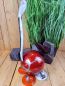 Preview: Kater Henry XL rot im vintage look 50 cm / Metall