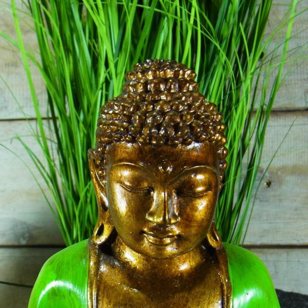 Buddha grün / Resin