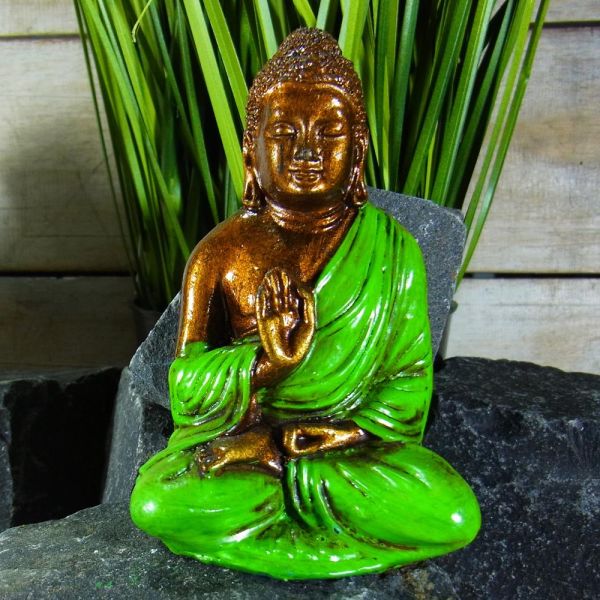 Buddha grün s / Resin